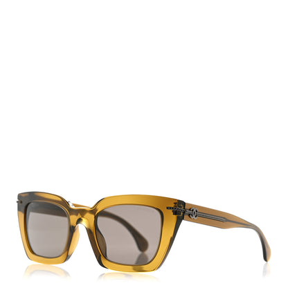 Chanel Acetate Square Sunglasses 5509-A Khaki 1 of 8