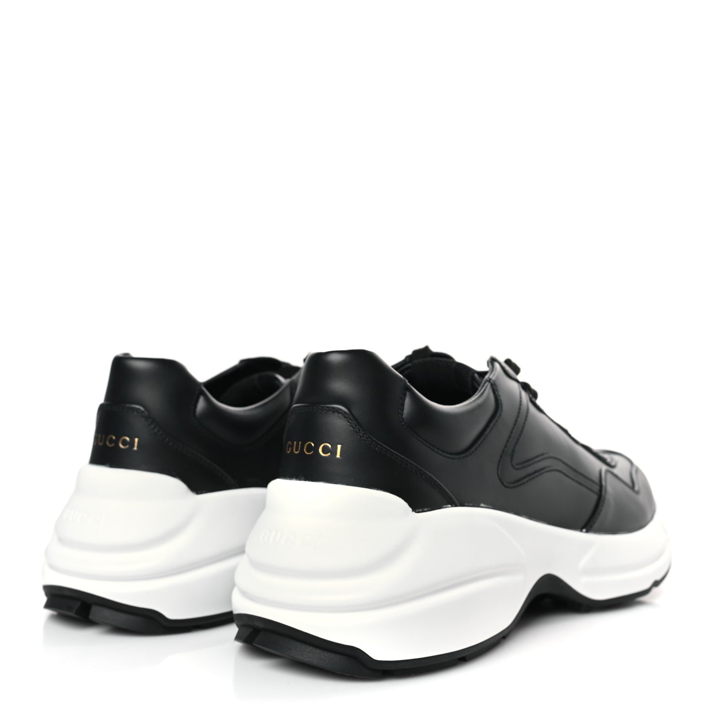 Apollo Calfskin Mens Rhyton Sneakers 7.5 Black