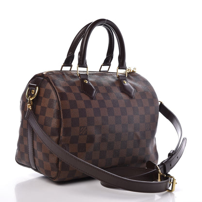 Louis Vuitton Damier Ebene Speedy Bandouliere 25 4 of 9