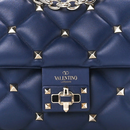 Valentino Garavani Nappa Small Candystud Crossbody Navy 9 of 11