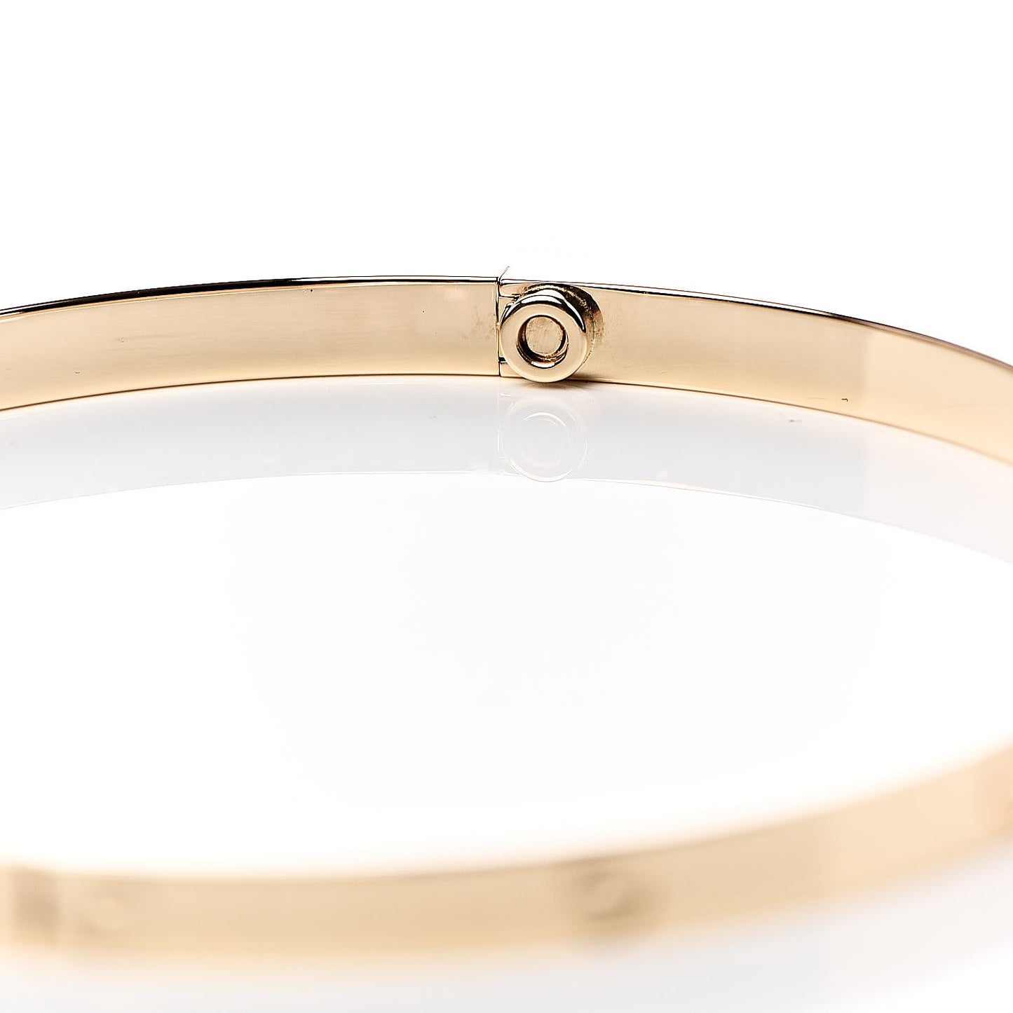 18K Yellow Gold Small LOVE Bracelet 19