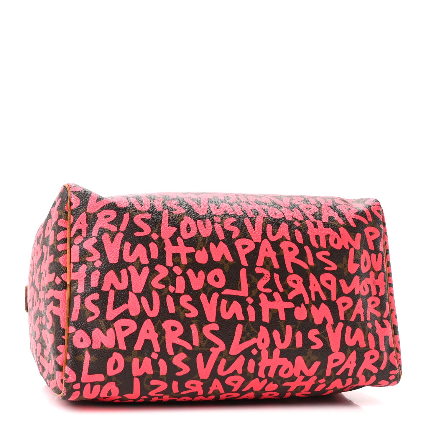 Monogram Graffiti Speedy 30 Fuchsia