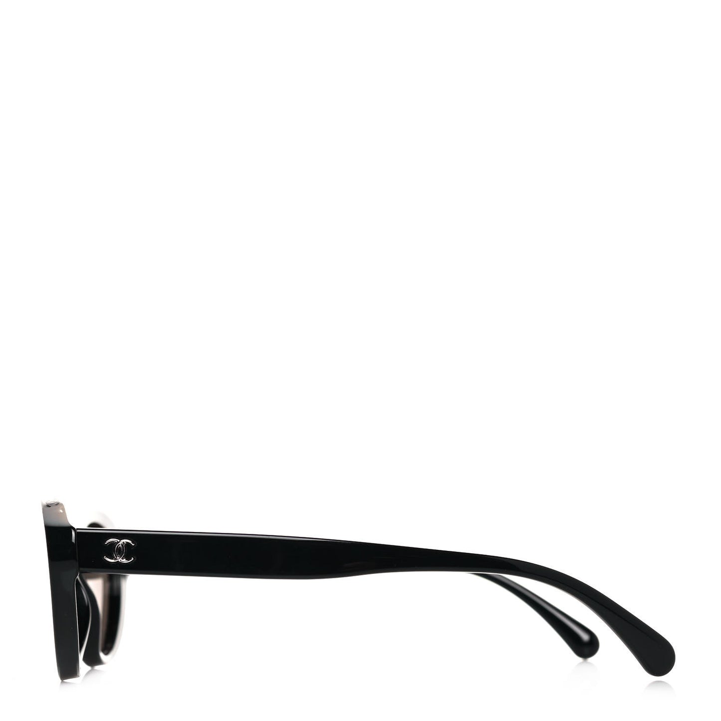 Acetate Oval Sunglasses 5416 Black Beige