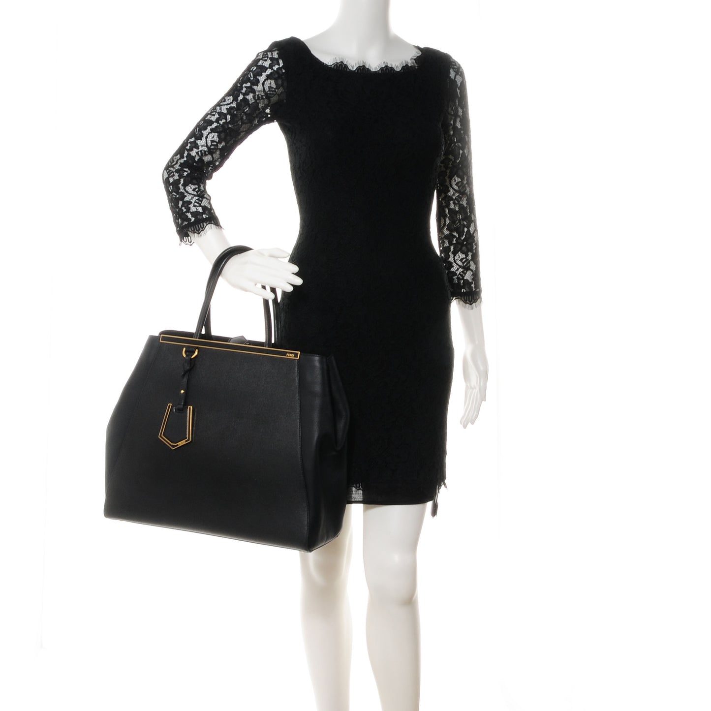 Vitello Elite Large 2Jours Tote Black