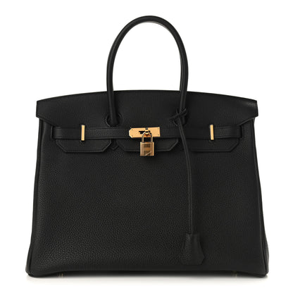Hermes Togo Birkin 35 Black 1 of 10