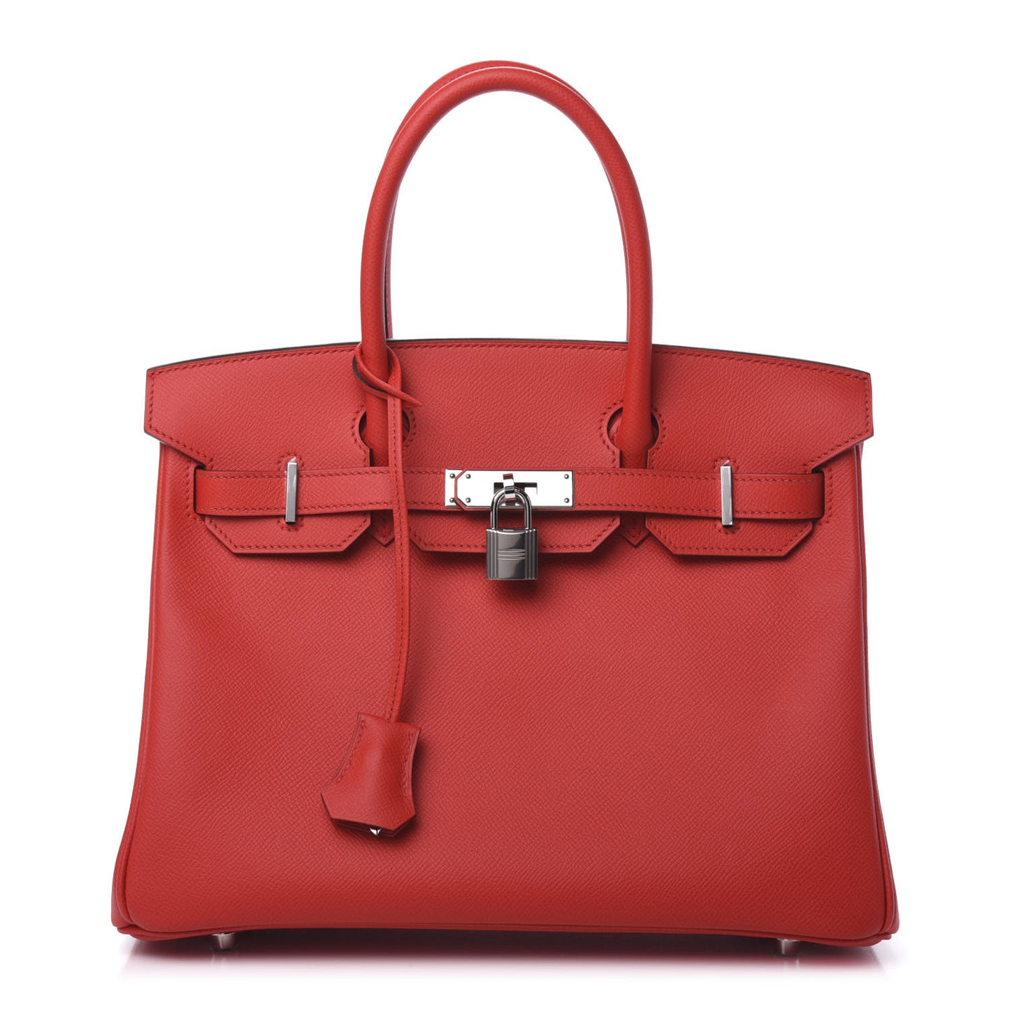 Epsom Birkin 30 Rouge De Coeur