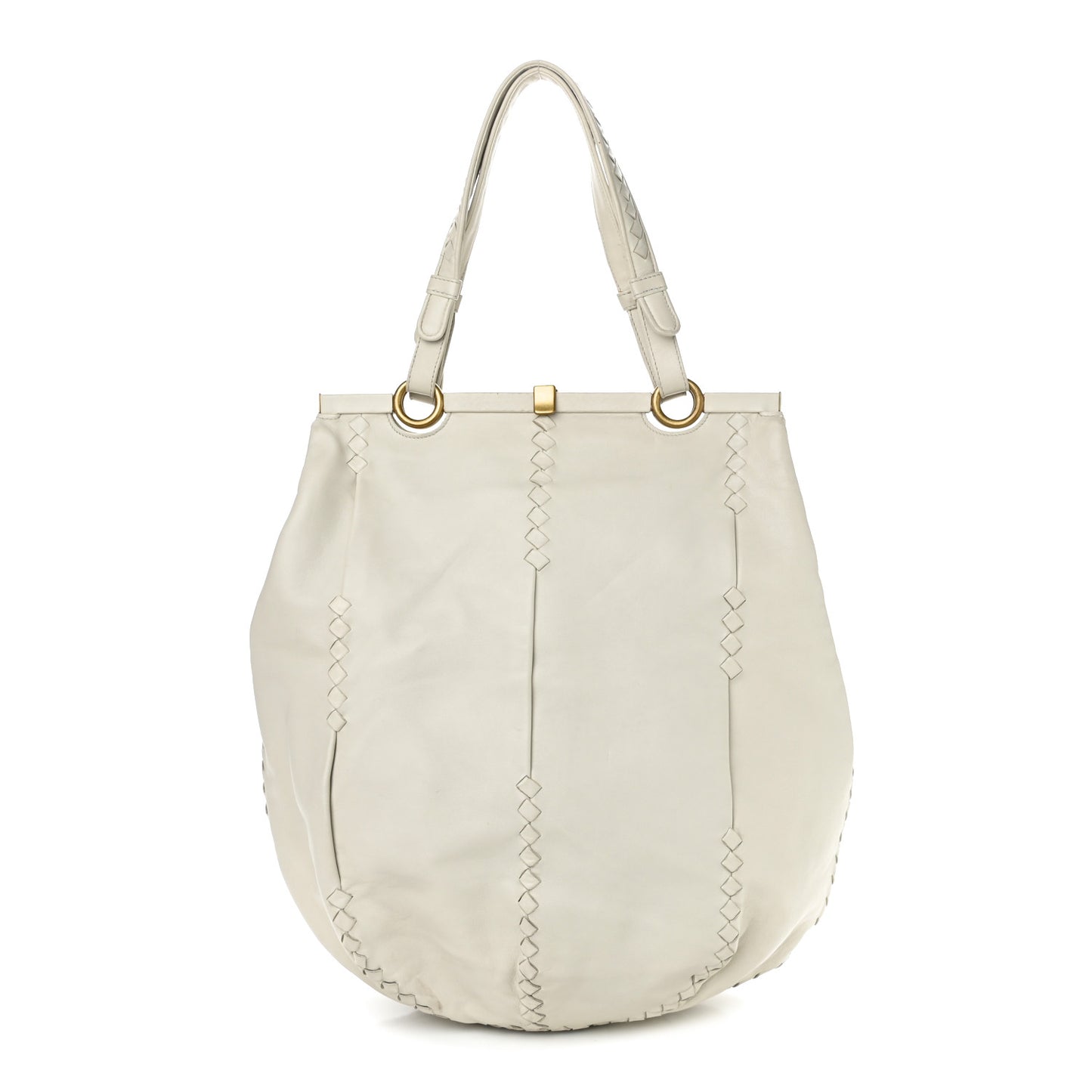 Nappa Frame Tote Colonial