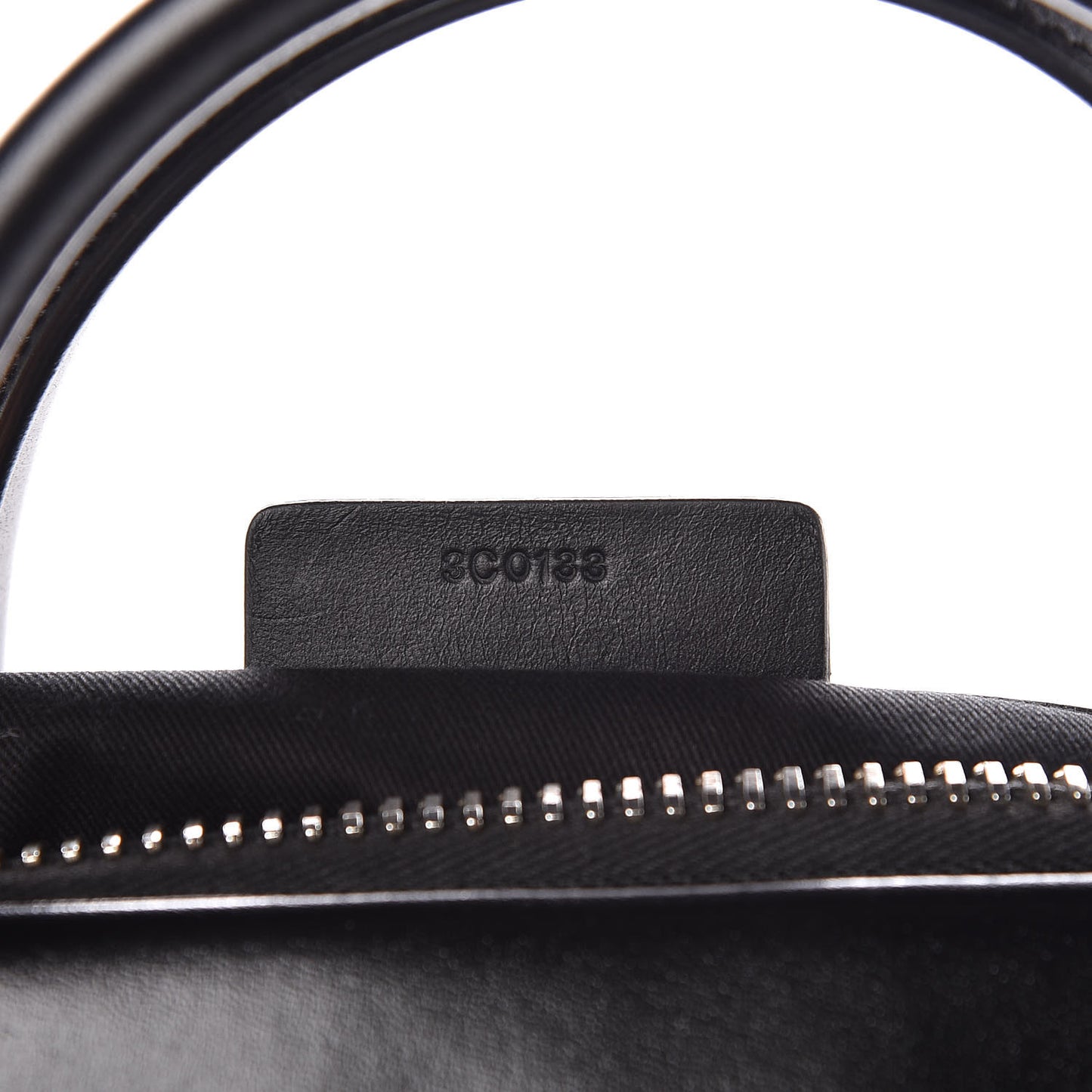 Shiny Lord Calfskin Medium Antigona Black