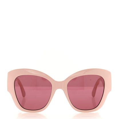 Gucci Acetate GG Butterfly Sunglasses GG0808S Pink 2 of 8