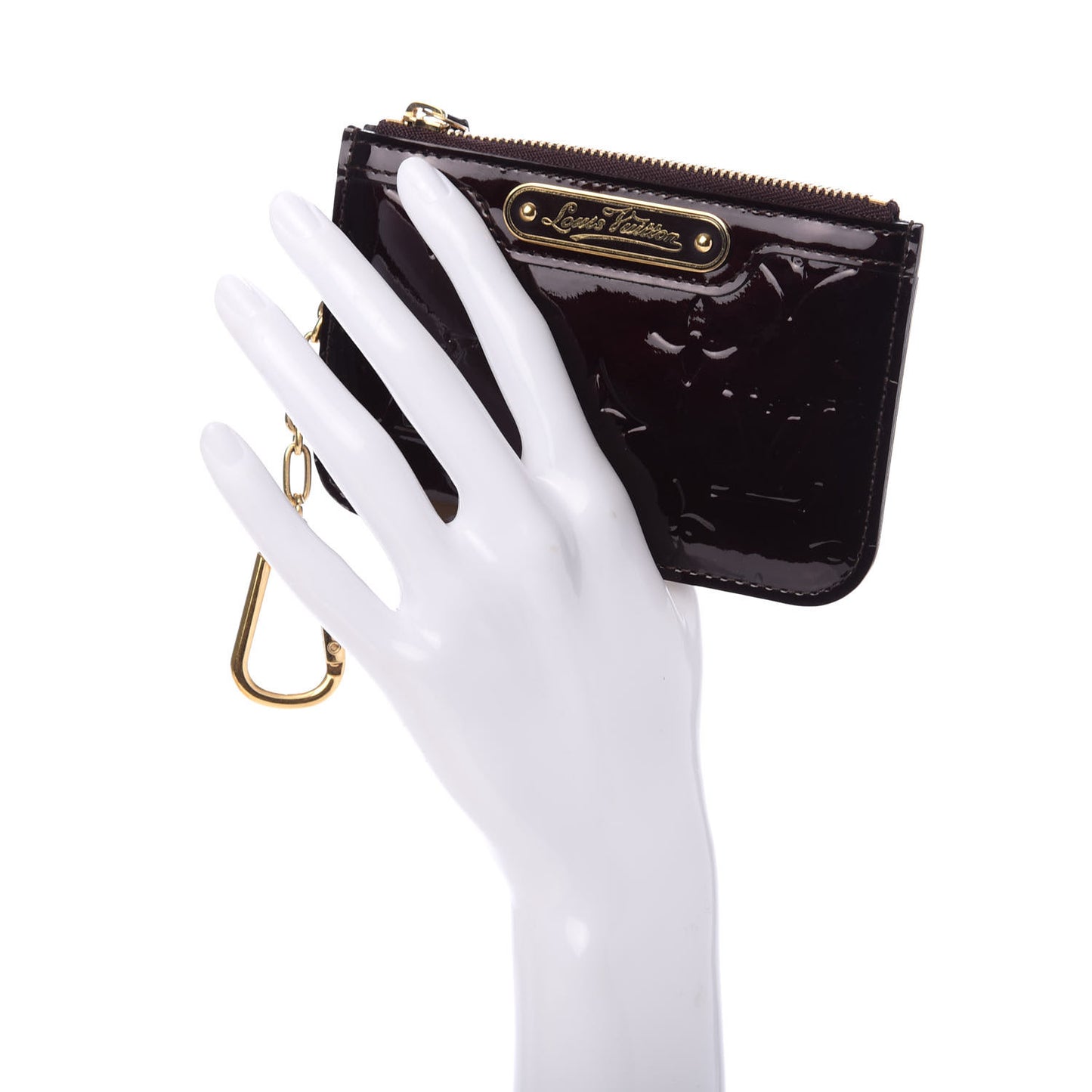 Vernis Key Pouch Amarante