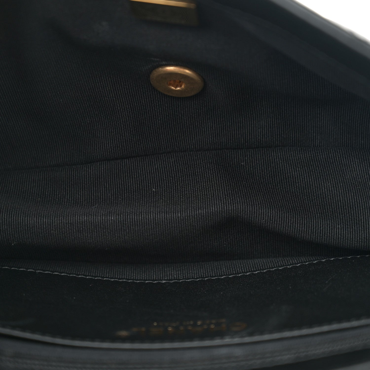 Chanel Lambskin Quilted Small Pillow Crush Flap Black 5 of 10