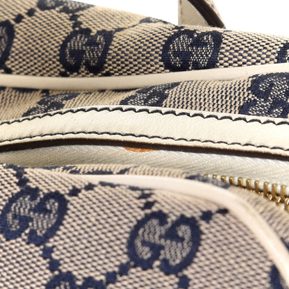 Gucci Monogram Vintage Web Signature XL Bowler White 11 of 15