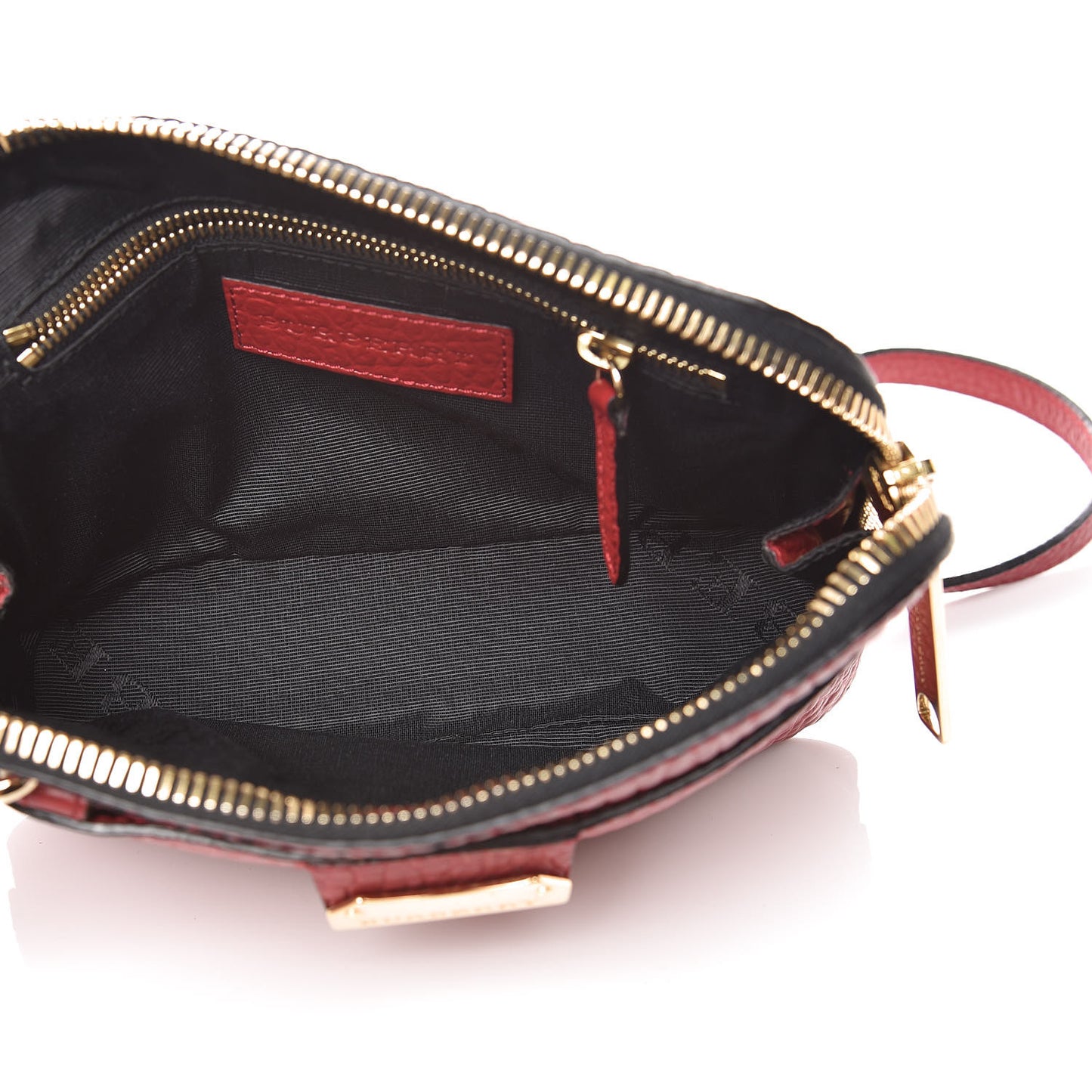 Heritage Grain Small Harrogate Crossbody Bag Military Red