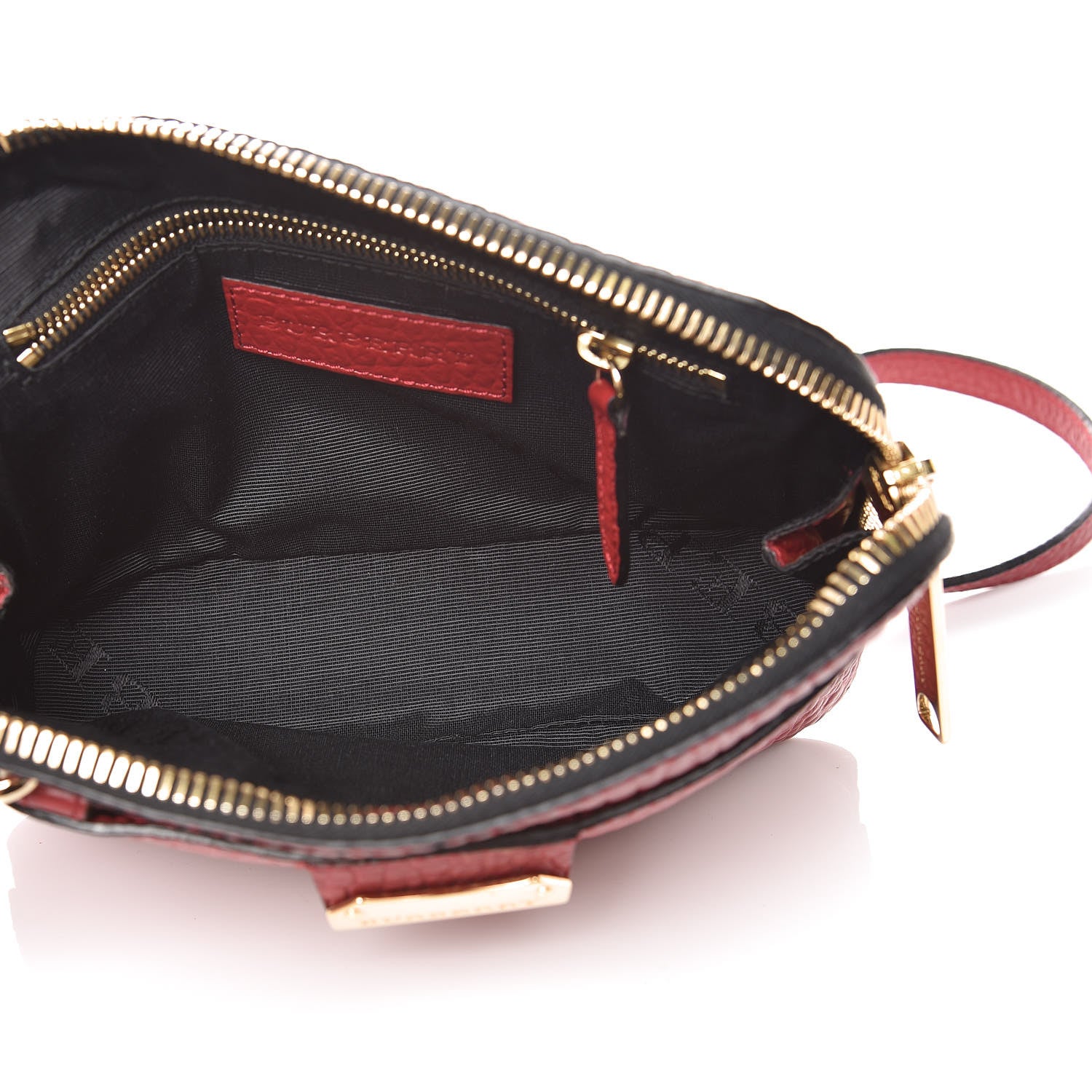Burberry Heritage Grain Small Harrogate Crossbody Bag Military Red 5 of 12