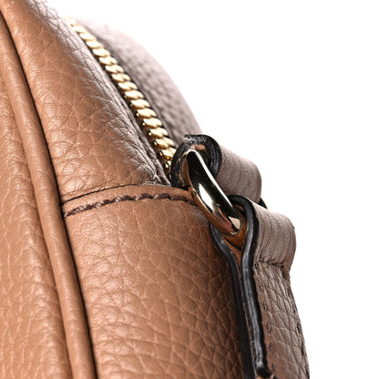 Gucci Pebbled Calfskin Small Soho Disco Bag Camelia 16 of 16