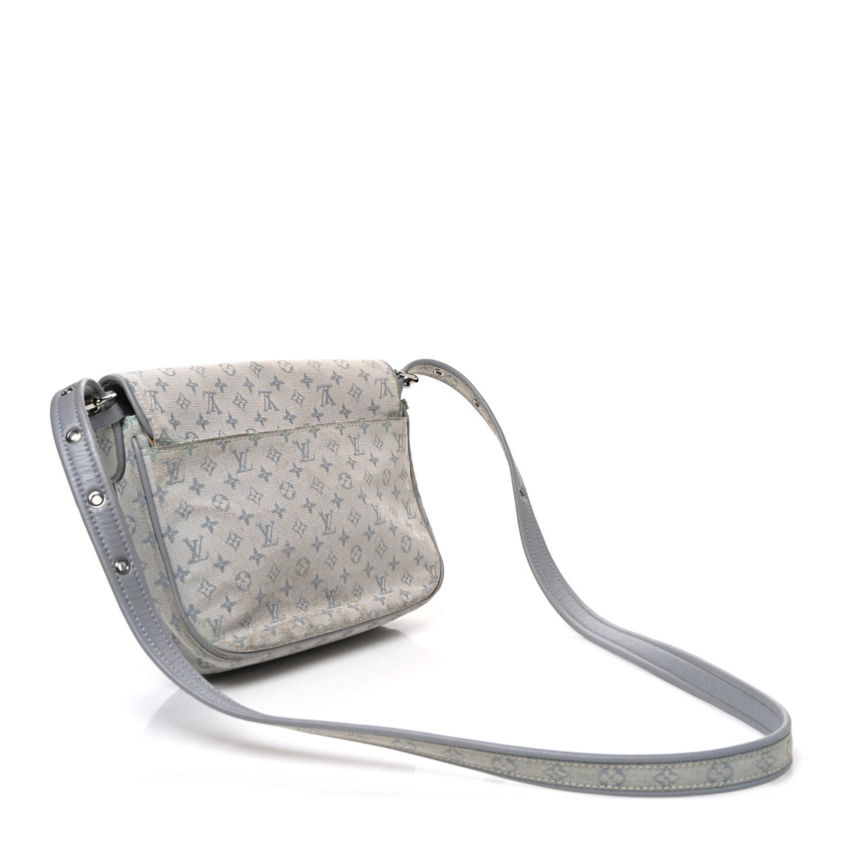 Mini Monogram Patchwork Conte De Fees Musette Grey