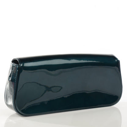Louis Vuitton Patent Sobe Clutch Blue Nuit 3 of 7