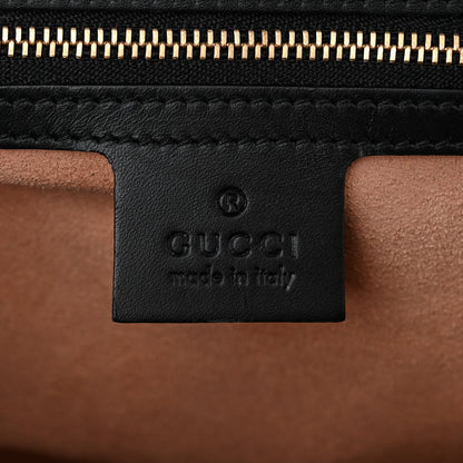 Gucci Guccissima Medium Padlock Shoulder Bag Black 6 of 10