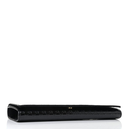 Gucci Patent Microguccissima Small Broadway Clutch Black 3 of 6
