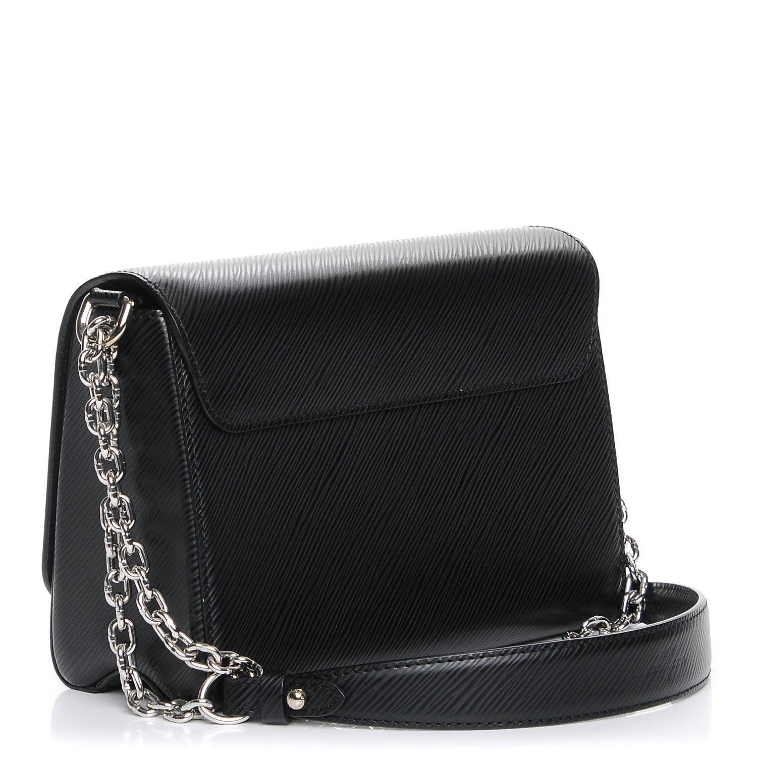 Louis Vuitton Epi Twist Shoulder Bag MM Black 3 of 9