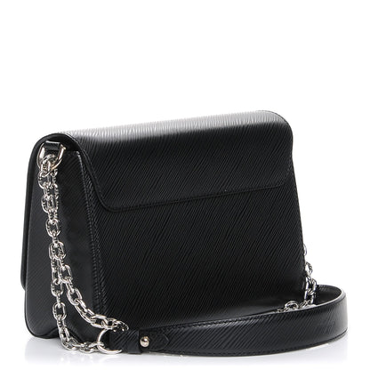 Louis Vuitton Epi Twist Shoulder Bag MM Black 3 of 9