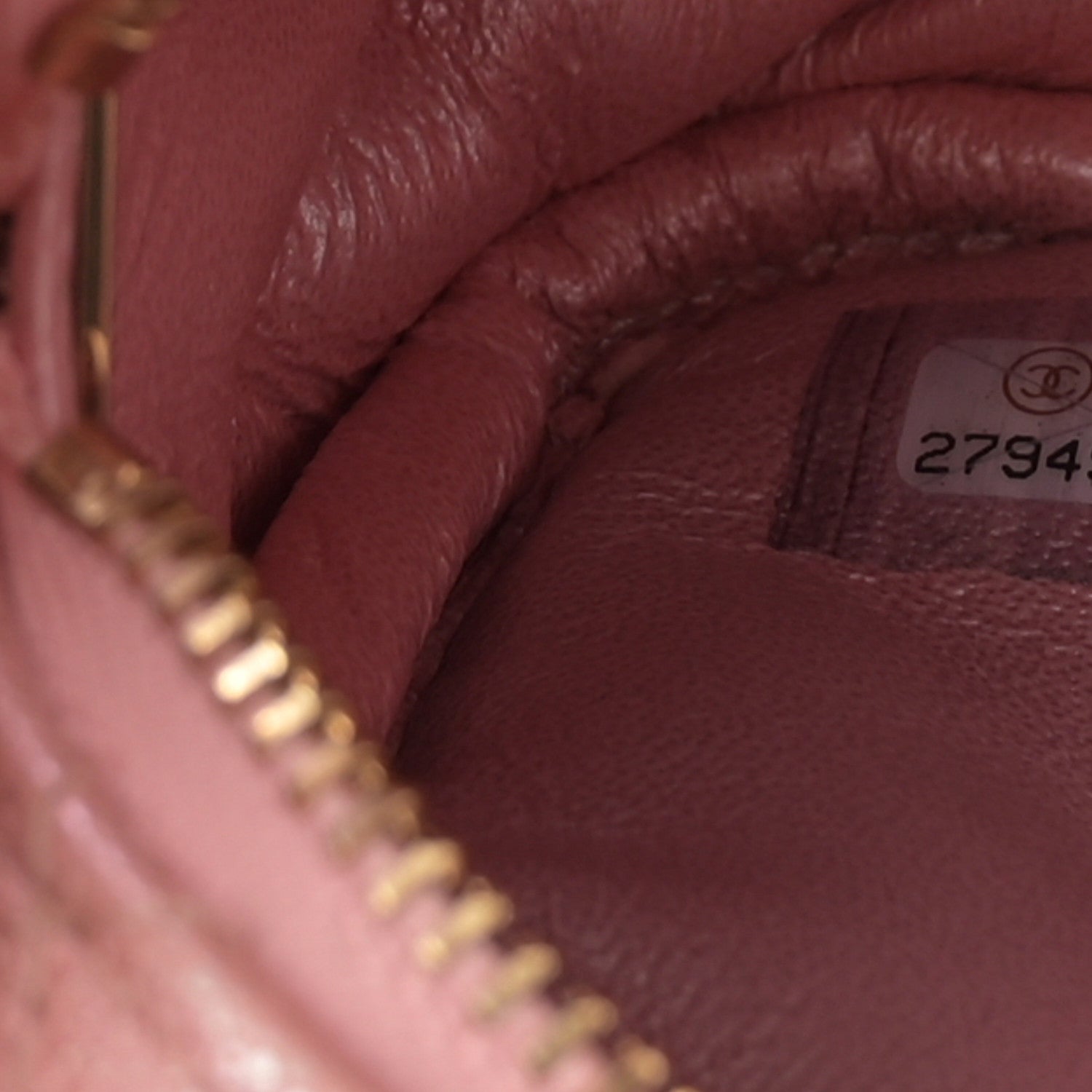Chanel Iridescent Caviar Quilted Small Timeless Camera Case Pink 7 of 10