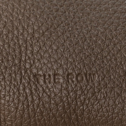 The Row Grained Calfskin Bourse Phone Crossbody Bag  Elephant 6 of 10