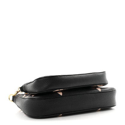 Louis Vuitton Empreinte Monogram Giant Multi Pochette Accessories Black Beige 3 of 8