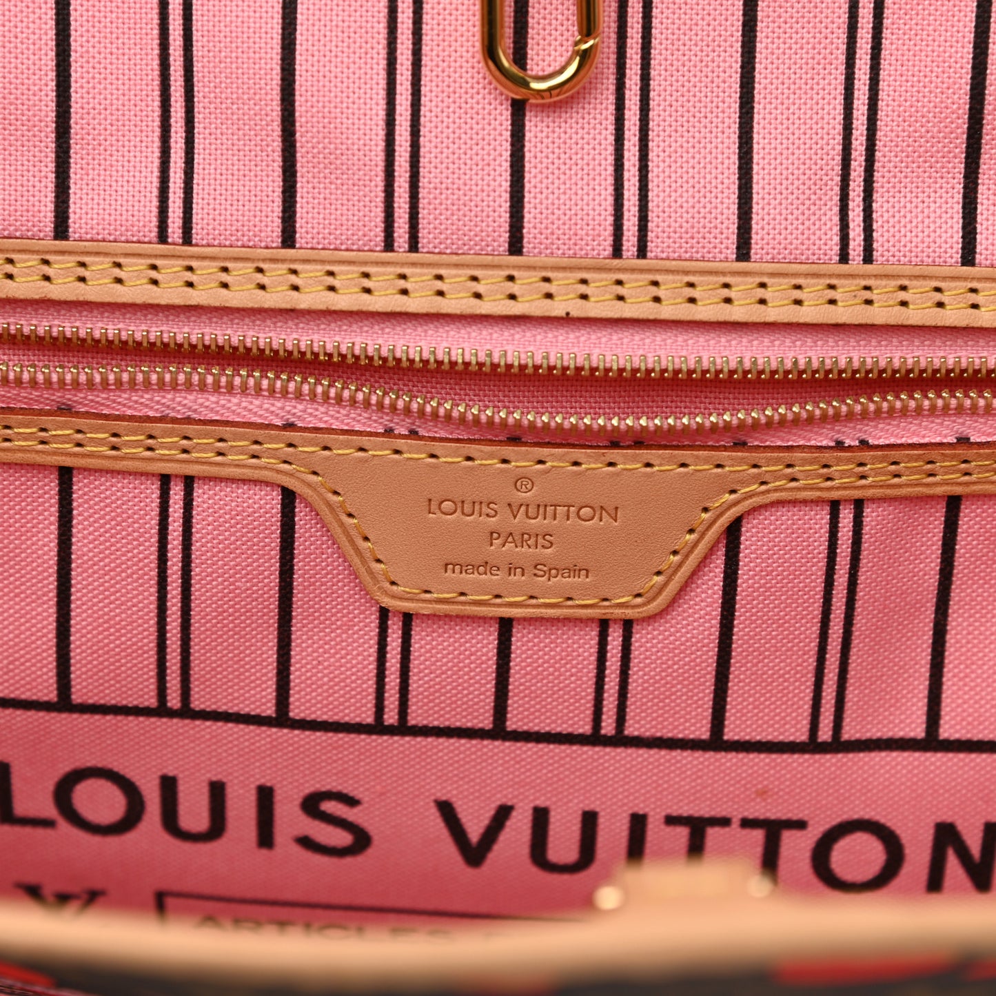 Monogram Jungle Dots Neo Neverfull MM Sugar Pink Poppy