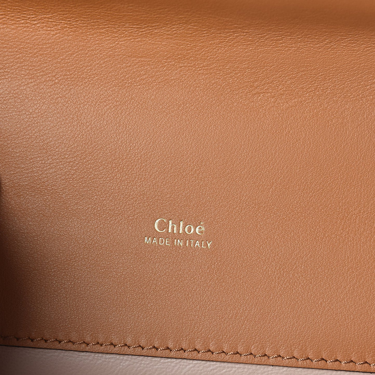 Calfskin Crocodile Embossed Aby Chain Shoulder Bag Autumnal Brown