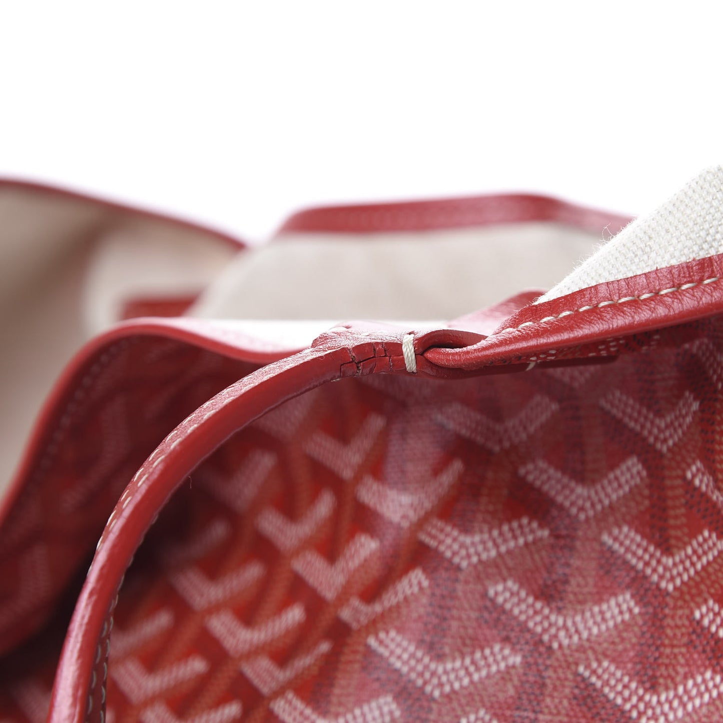 Goyardine Saint Louis GM Red