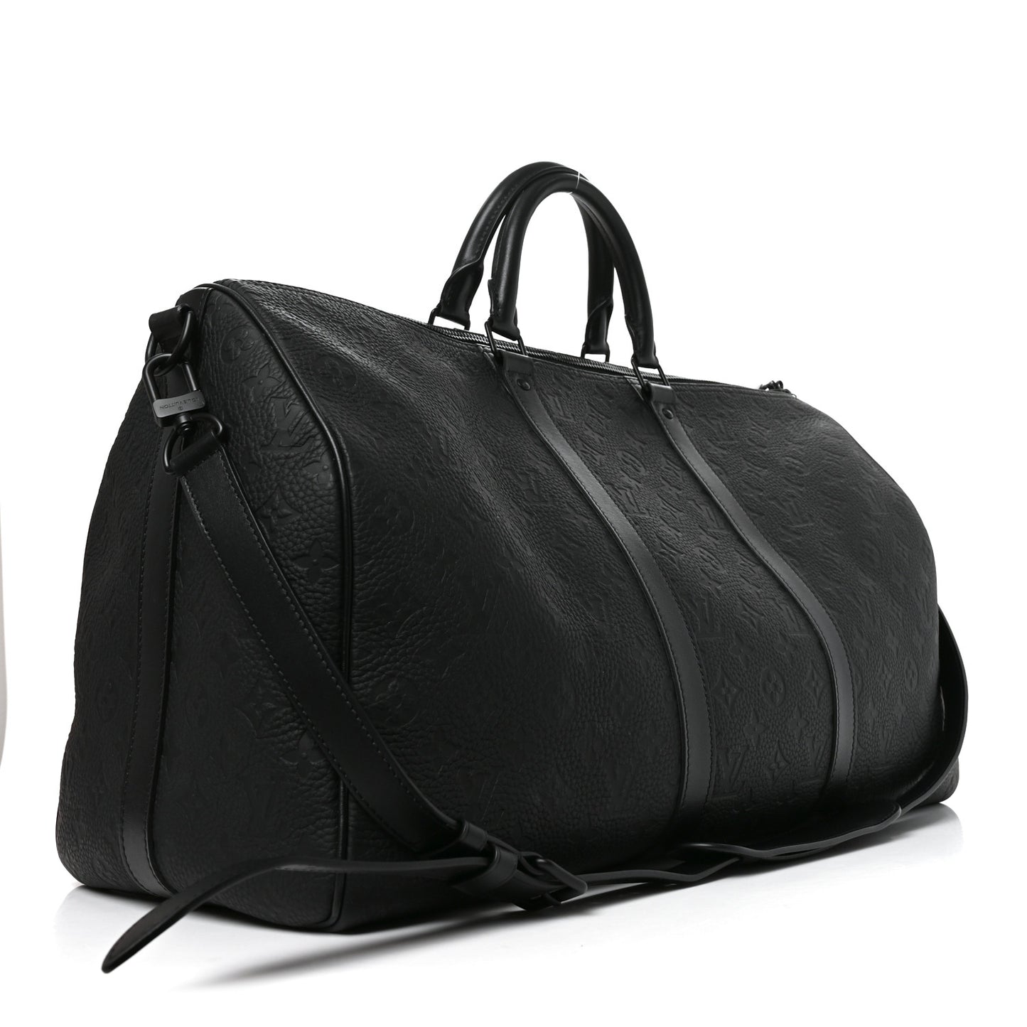 Taurillon Monogram Keepall Bandouliere 50 Black