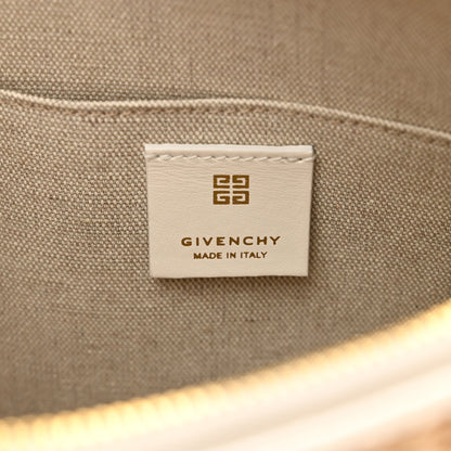 Givenchy Raffia Large G-Pouch Wristlet Natural 6 of 7