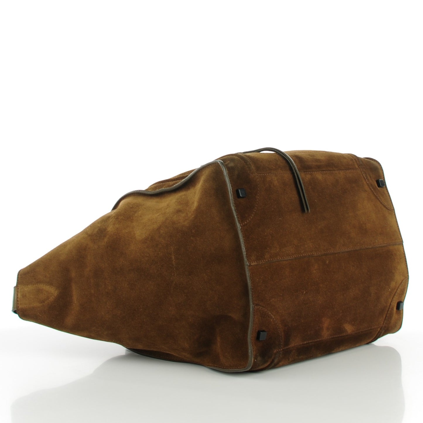 Suede Large Phantom Luggage Olive