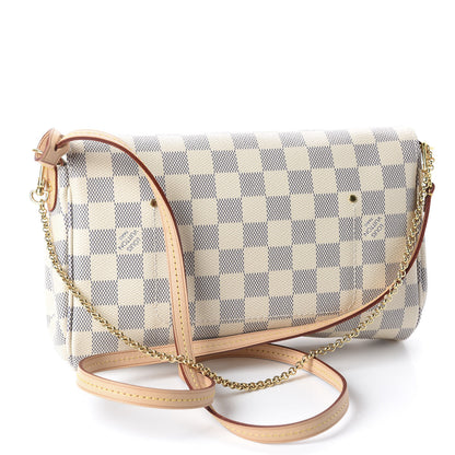 Louis Vuitton Damier Azur Favorite MM 2 of 11