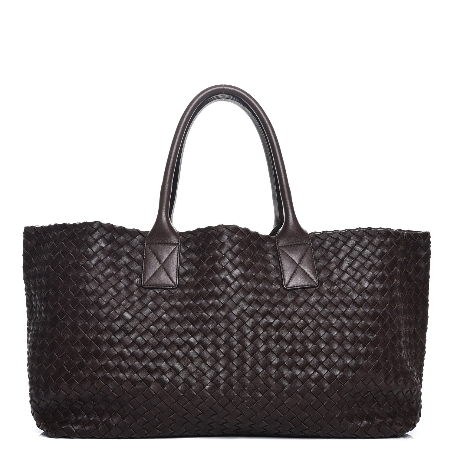 Bottega Veneta Nappa Intrecciato Medium Cabat Ebano 1 of 11