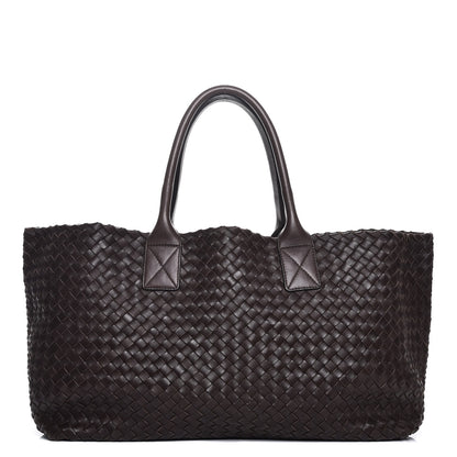 Bottega Veneta Nappa Intrecciato Medium Cabat Ebano 1 of 11