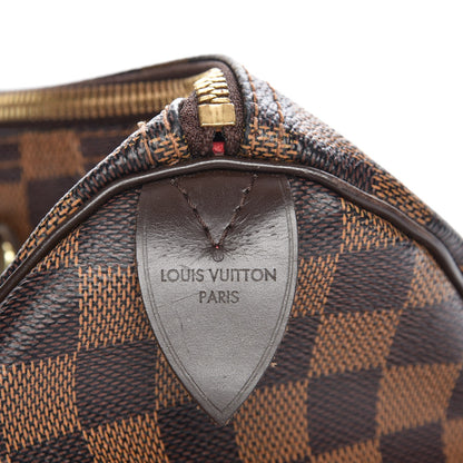 Louis Vuitton Damier Ebene Speedy 35 6 of 12