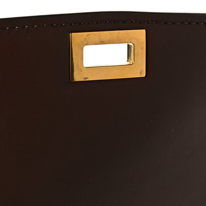 Celine Box Calfskin Medium Classic Box Flap Bag Camel 14 of 21