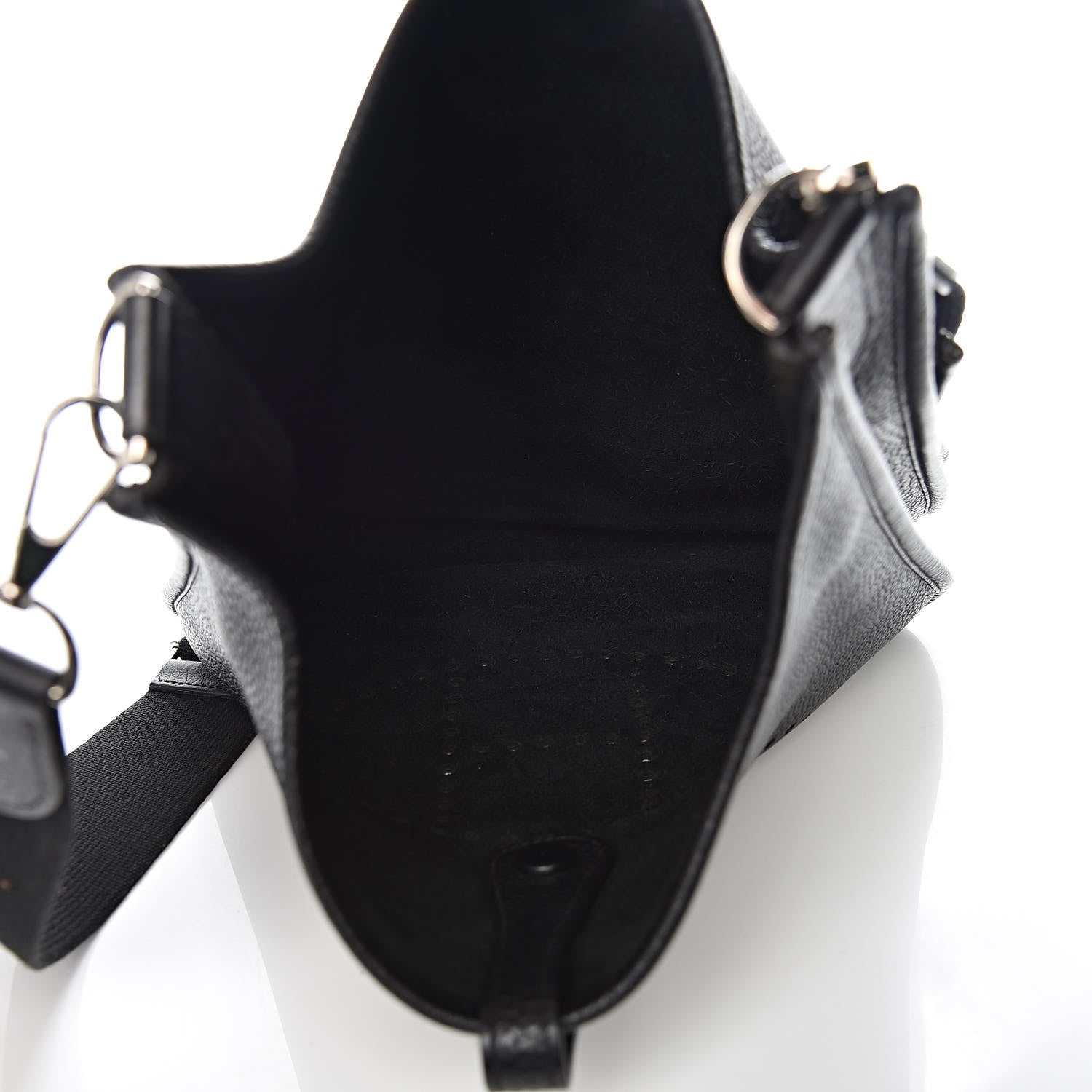 Hermes Taurillon Clemence Evelyne III PM Black 5 of 11