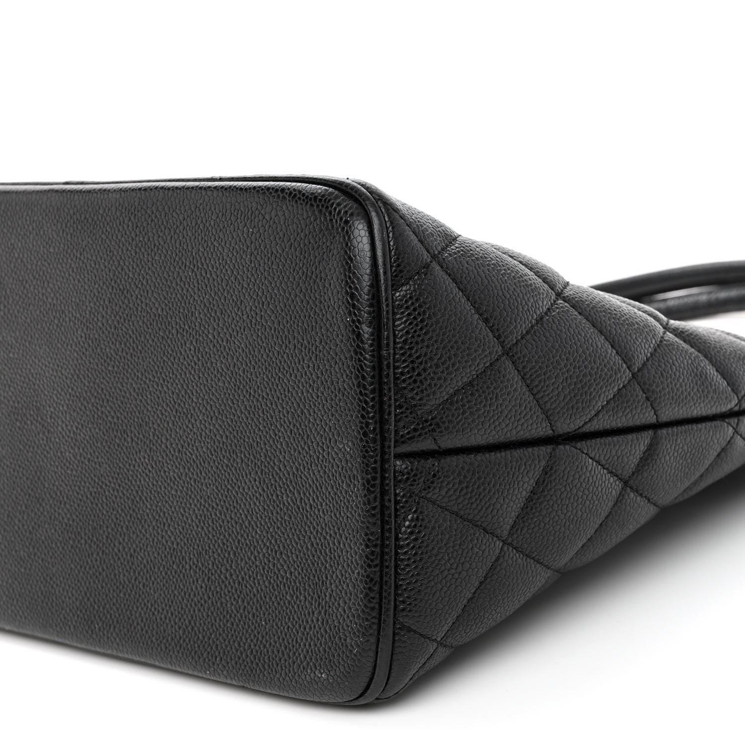 Chanel Caviar Quilted Medallion Tote Black 9 of 10