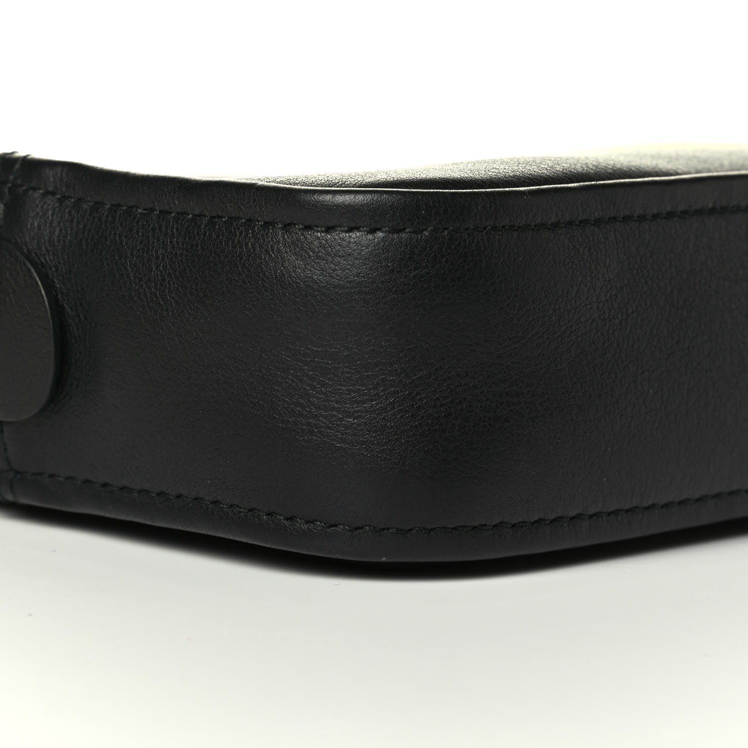 Balenciaga Calfskin M Triangle Pouch Black 5 of 6