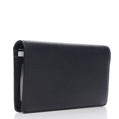 Chanel Caviar Timeless CC Yen Wallet Black 2 of 8