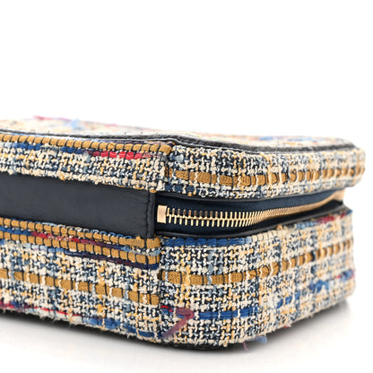 Chanel Tweed Snakeskin Quilted Medium CC Filigree Vanity Case Multicolor 10 of 10