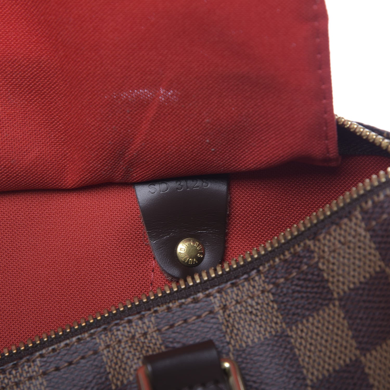 Louis Vuitton Damier Ebene Speedy Bandouliere 30 8 of 12
