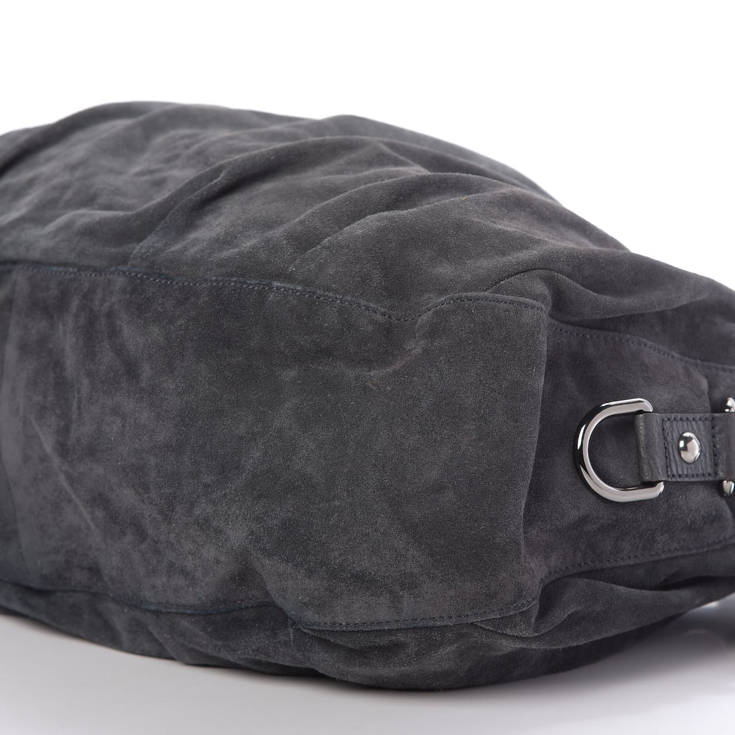Suede Icon Bit Large Boston Grey