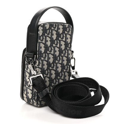 Christian Dior Oblique Micro Rider Pouch Blue 3 of 11