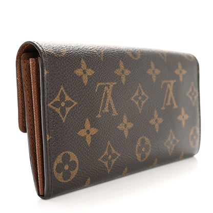 Louis Vuitton Monogram Sarah Wallet 3 of 13