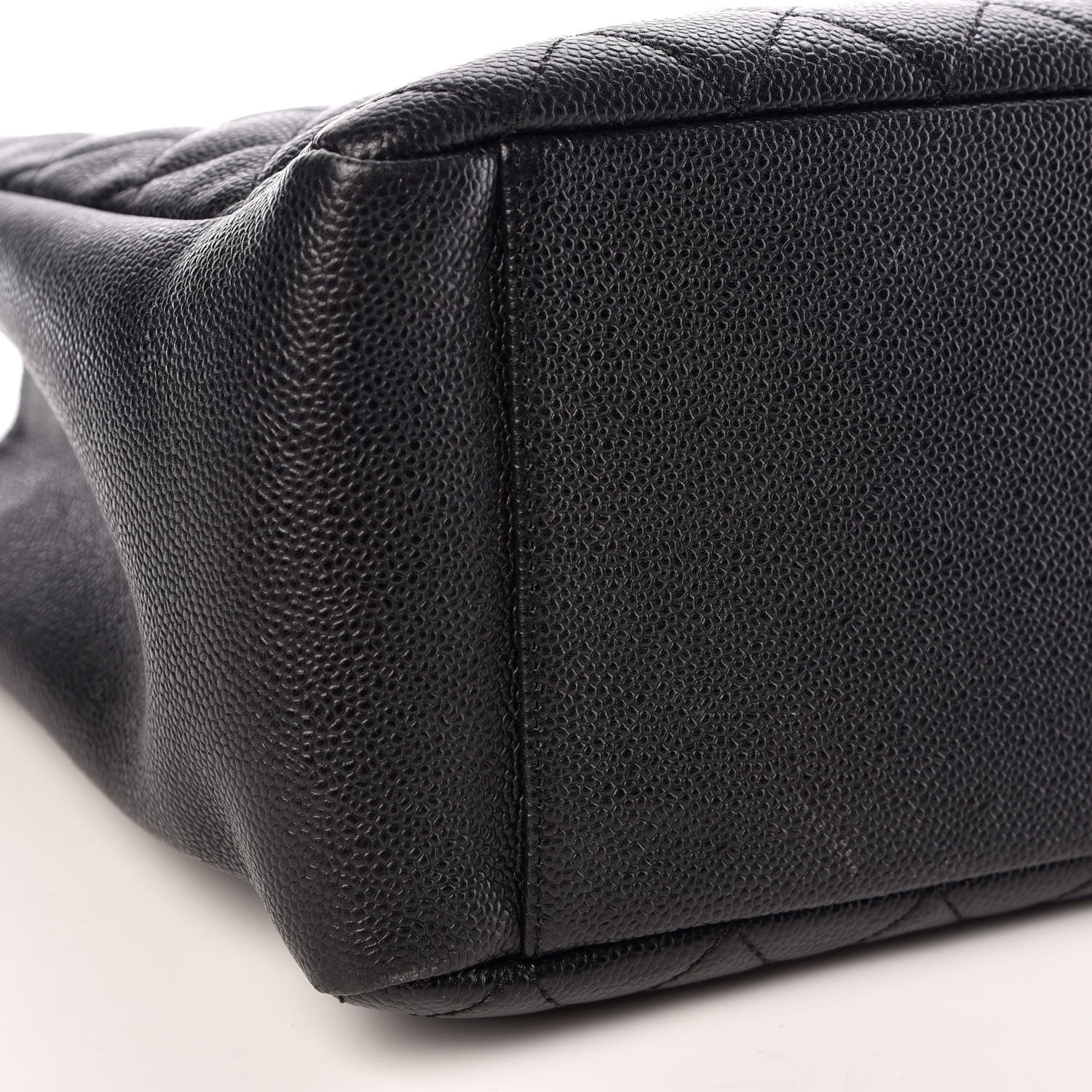 Chanel Caviar Quilted Grand Shopping Tote GST Black 5 of 11