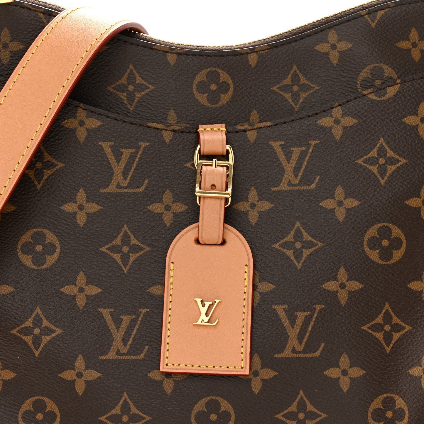 LOUIS VUITTON Monogram Odeon MM Natural